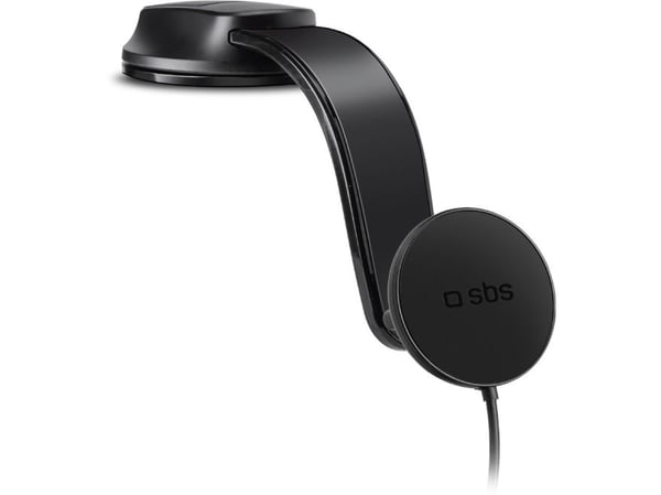 Smarttelefonholder med induktiv lader SBS TESUPPMAG15W2115W kompatibel med MagSafe - svart