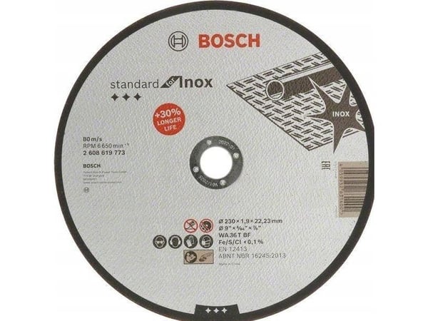 Bosch LEIKKAUSSAHA STDI 230X22,2X1,9MM