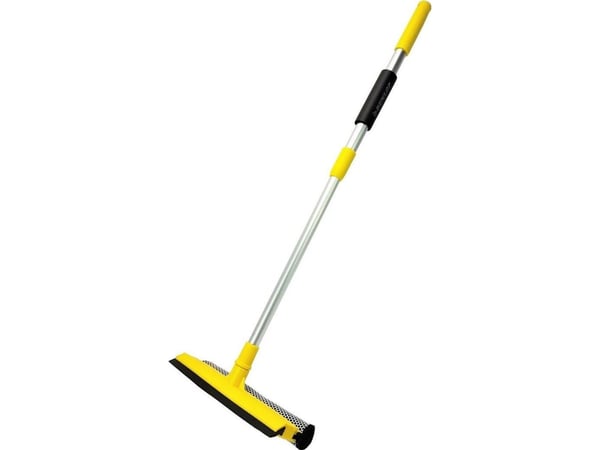 Dunlop vannavskraper med vindu- og speilskrape med skaft justerbar 43-68 cm DUNLOP