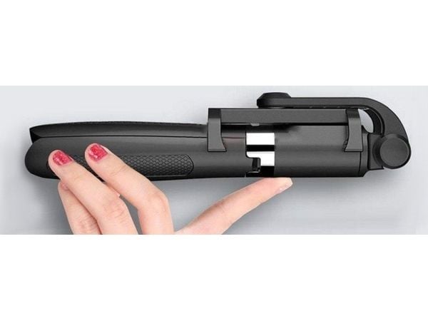Strado Selfie Stick - L01 - Musta yleismaailmallinen