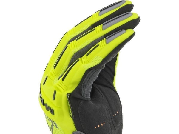 Mechanix Wear Hi-Viz M-Pact arbeidshansker gul L