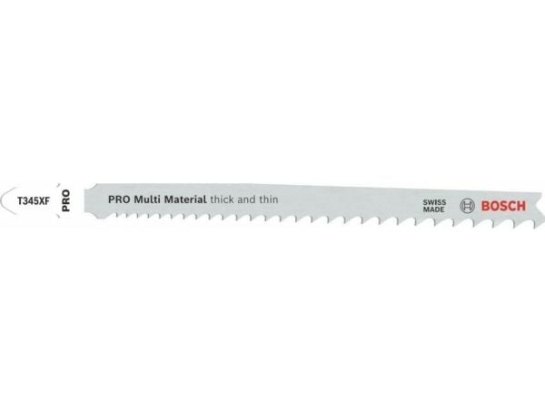 BOSCH BRZESZCZOT T PRO MULTI MATERIAL THICK AND THIN T345XF 132 mm / 2 stk.