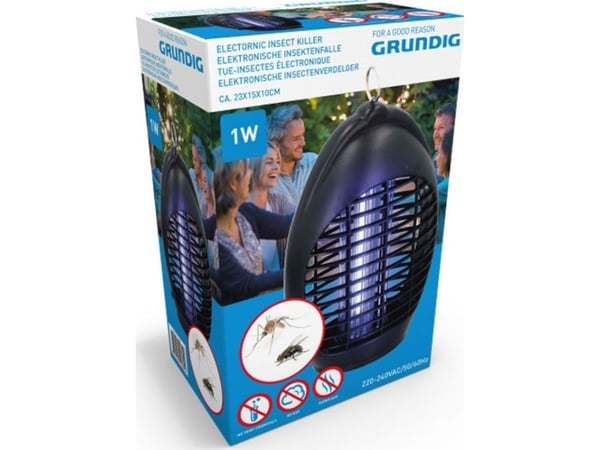 Grundig elektrisk LED insektlampe 1W 230V