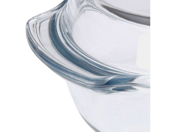 Bigbuy Cooking ovnsform med lokk 1,7 l rund