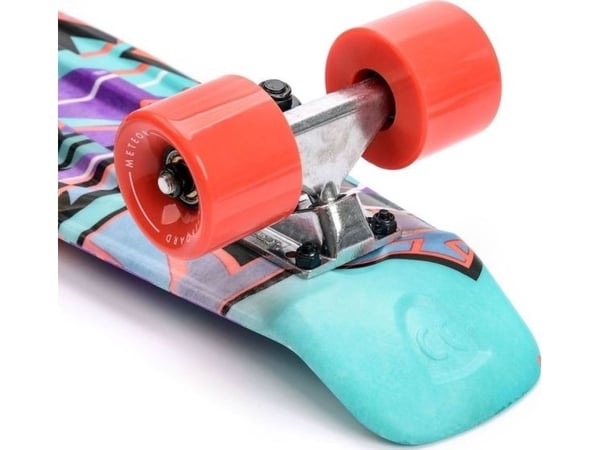 Skateboard Meteor Skateboard Multicolor Graffiti fioletowa (22604)