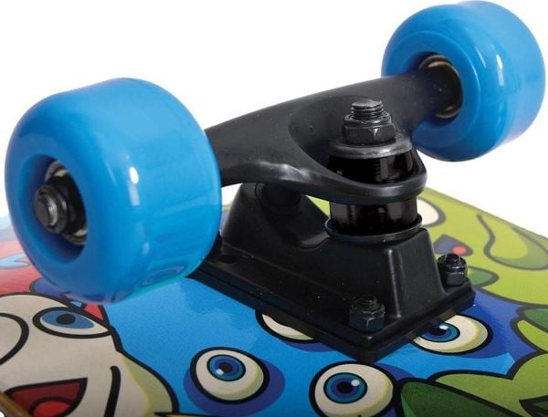 Schildkrot skateboard Schildkrot Slider Monster skateboard, fargerikt 510642