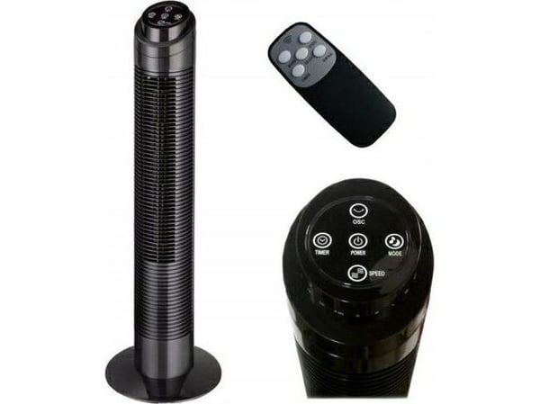 VOLTENO vifte-tube svart + pilot