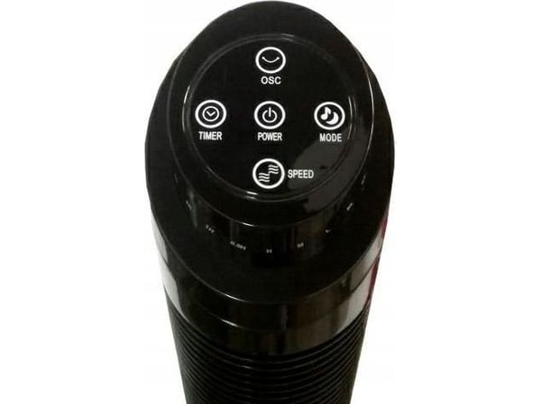 VOLTENO vifte-tube svart + pilot