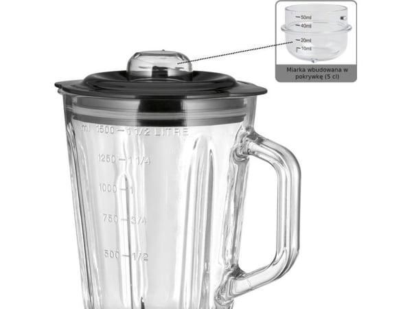 ProfiCook Vintage PC-UM 1195 - Mikser - 1.5 liter - 800 W - antrasitt