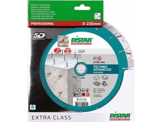 Di-Star Technic Advanced 1A1RSS/C3-H 232x2,6/1,8x12x22,23-16 diamantskiva