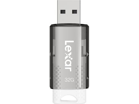 Lexar JumpDrive S60, 32 GB, USB Type-A, 2.0, Med lokk, 8 g, Svart