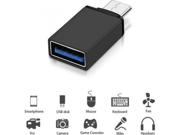 Maclean MCE470 USB A - USB C OTG-sovitin