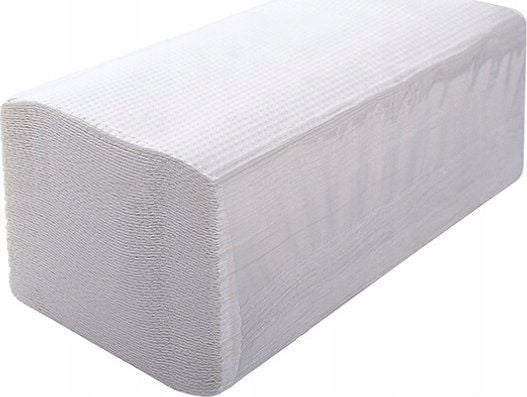 Cliver papirhåndklær ZZ CLIVER 1W makulatur (20 x 200), hvit