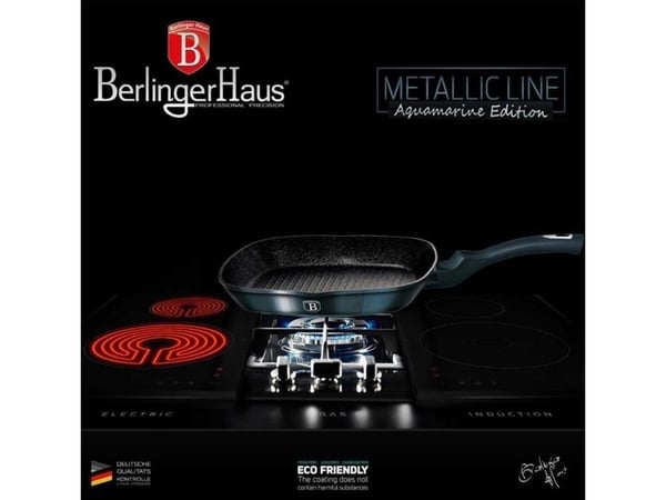 Stekepanne Berlinger Haus grill støpejern 20/24/28 cm 3 stk.