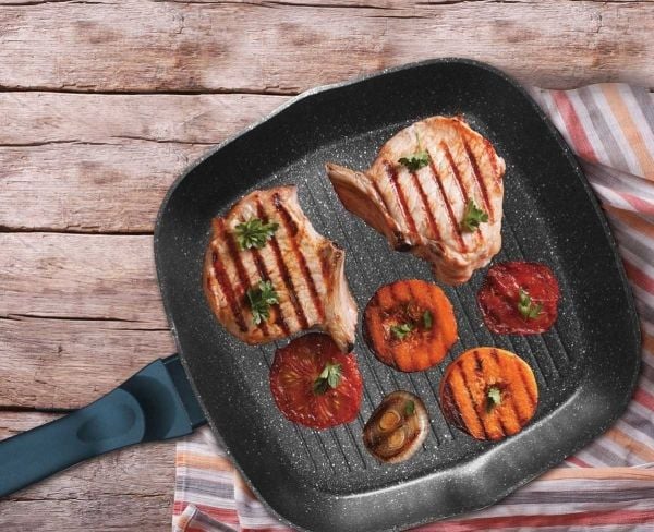 Stekepanne Berlinger Haus grill støpejern 20/24/28 cm 3 stk.
