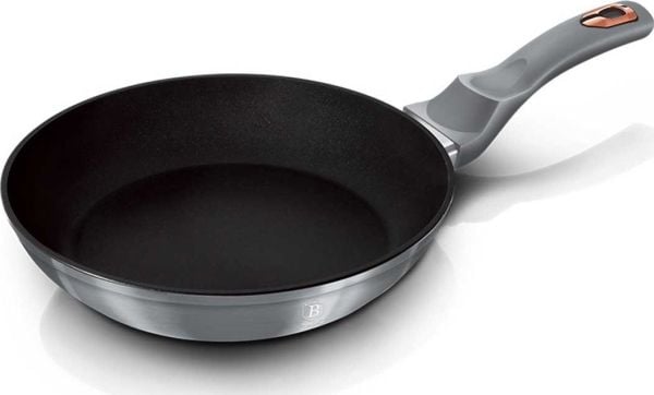 Berlinger Haus BH/6169F, Frying set, Grå, Aluminium, Ergonomisk, Mykt grep, Gass, Halogen, Induksjon, 20 cm