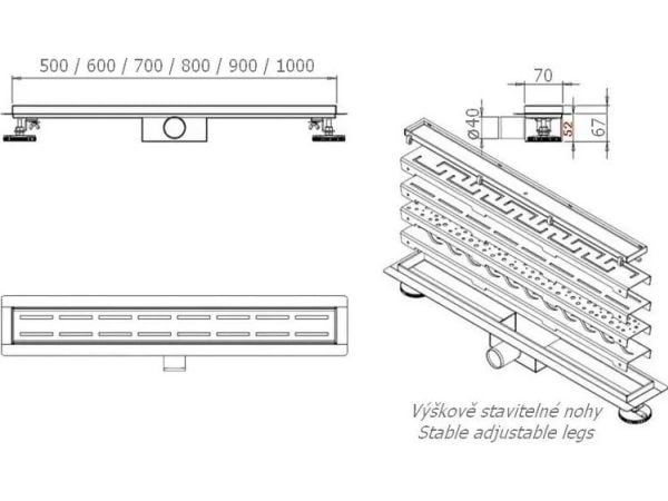 Hydroland HYDROLAND LINE SLEEK 1200 // OD.H.SLEEK-1200