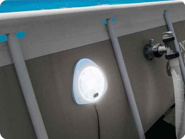 BASSENGTILBEHØR - INTEX MAGNETIC LED POOL-WALL LIGHT 230V