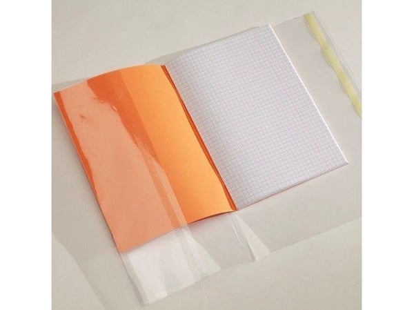 Biurfol omslag til skrivebok A4 selvklebende PVC