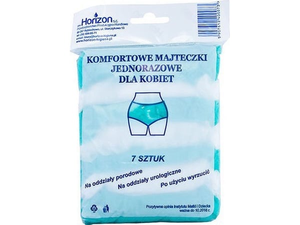 Horizon postpartumtruser MAJTECZKI A 7 stk engang R.40