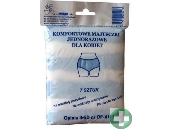 Horizon postpartumtruser MAJTECZKI A 7 stk engang R.40