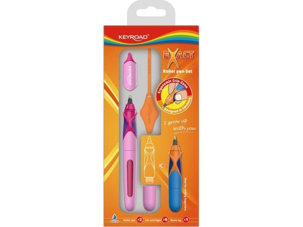 Keyroad Rollerball pen KEYROAD EXACT, 0.7mm, pendant, assorted colors