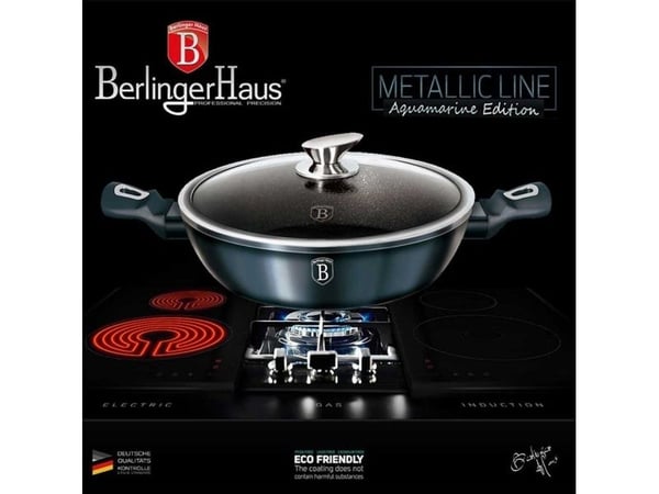 Berlinger Haus GRANIT-gryte 28 cm BERLINGER HAUS AQUAMARINE BH-6794
