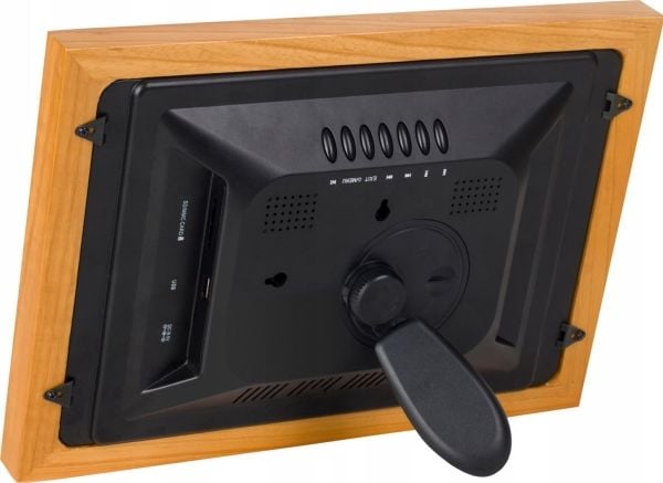 Kodak RDPF-1200W - Digital fotoramme - 10.1" - 1024 x 600 - wooden brown