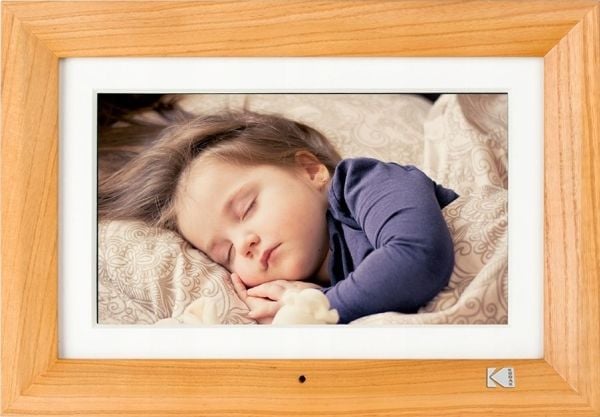 Kodak RDPF-1200W - Digital fotoramme - 10.1" - 1024 x 600 - wooden brown