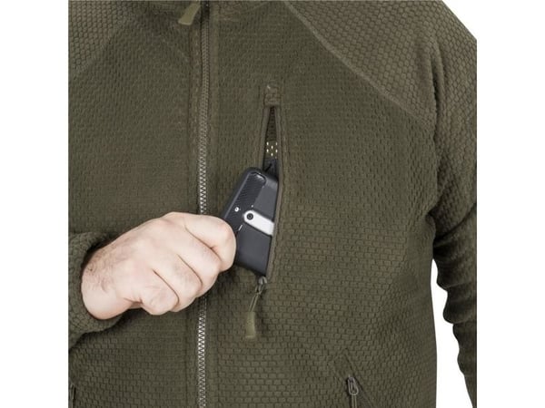 HELIKON ALPHA TACTICAL MARINEBLÅ FLEECE (BL-ALT-FG-37) H SIZE KLESOVERDEL: STØRRELSE M