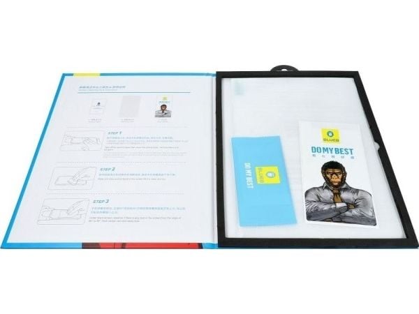 Blueo herdet glass 5D Mr. Monkey Glass til iPad Pro 10.5 transparent (Strong HD)