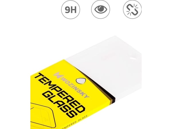Wozinsky 2x herdet glass full lim skjermbeskytter full dekning med rammevennlig for iPhone 12 Pro / iPhone 12 - svart