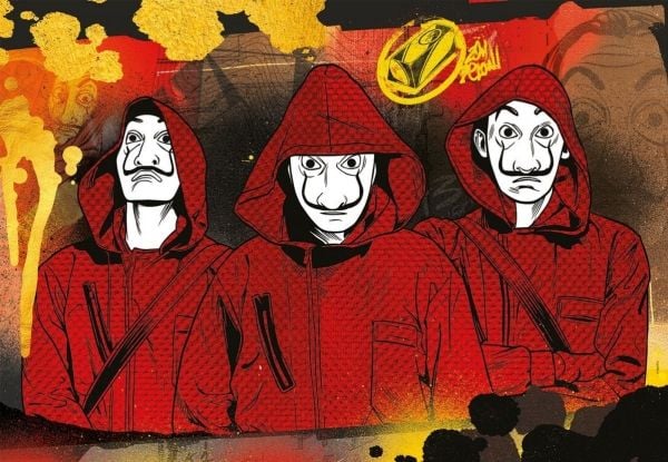 Clementonin palapeli 250 Netflix La Casa de Papel