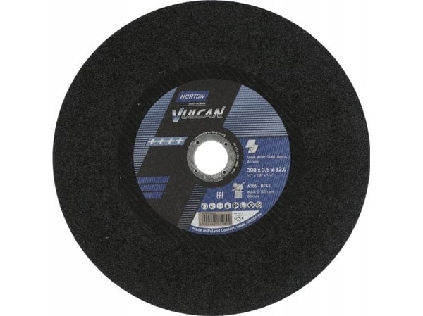 Norton Clipper Kutteskive A30S-300X3.5X32.0-T41 NOR-VULCAN FIX80