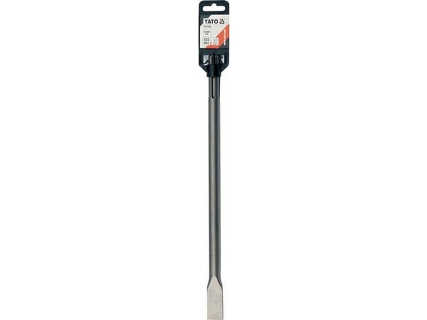 Yato YT-47340, Spademeisel, Flat meisel, Kull stål, Murstein, Betong, 400 mm, 25 mm
