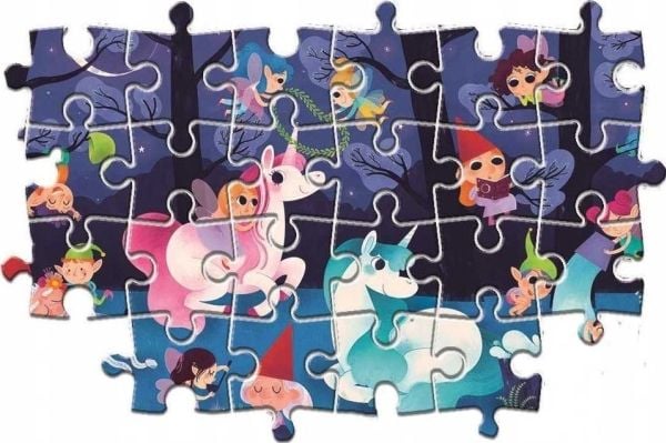Clementoni puslespill 60 Maxi Fairy Woods 26468