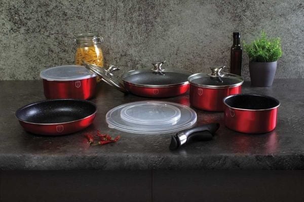 Berlinger Haus Click&Cook grytsett granitt BH-1674
