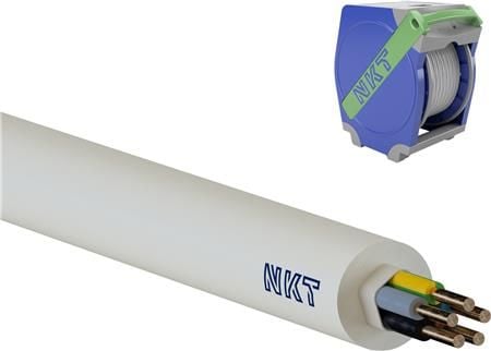 NKT NOIKLX 90 Dca 5G2,5 installationskabel ljusgrå 400 m
