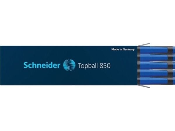Schneider Topball 850 - Påfyll - blå - 0.5 mm - fin - for Schneider Topball 811; Schneider Topliner 911