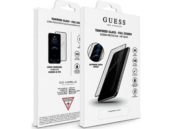 Guess herdet glass GUSPP12LSLTR til iPhone 12 Pro Max 6,7" Vintage Magic Logo