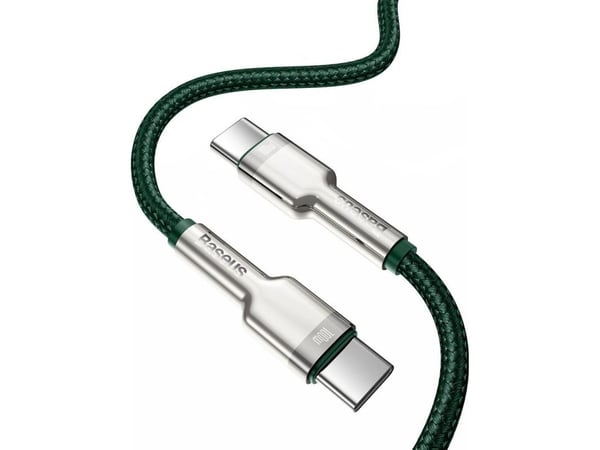 Baseus 6953156202399, 2 m, USB B, USB C, USB 2.0, 0,48 Gbit/s, Grön