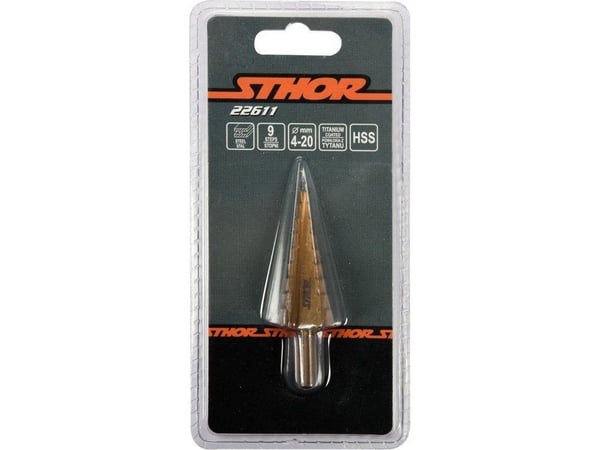 Metal drill bit Vorel GRADUAL DRILL BIT 4-20MM