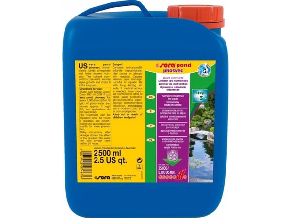 sera pond phosvec, 2500 ml