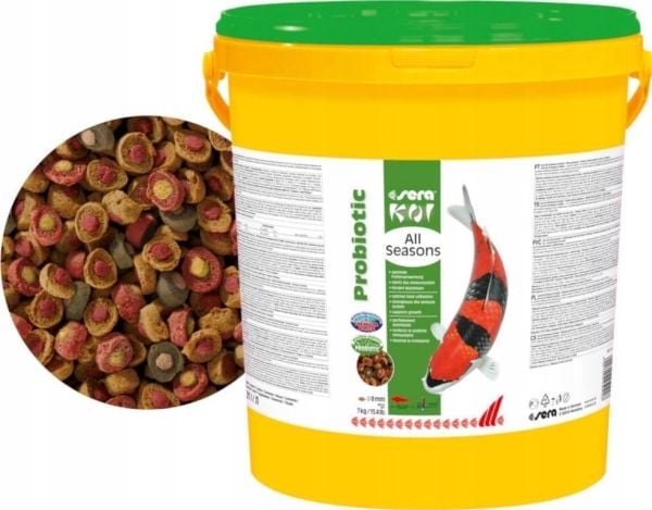 Sera Koi All Seasons Probiotic 7 kg - spesialfôr