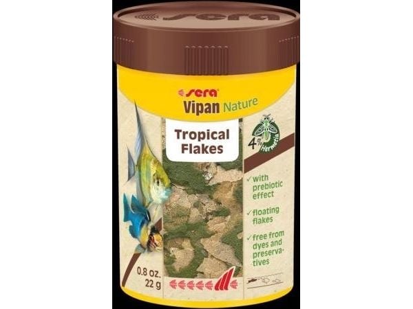 Sera Vipan Nature 100 ml, flak - premium mat