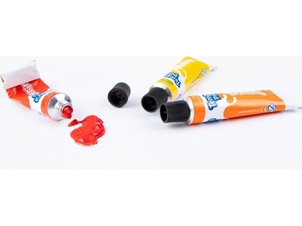 Tempera maling i tuber med 12 farger 12ml Colorino Kids Star Wars
