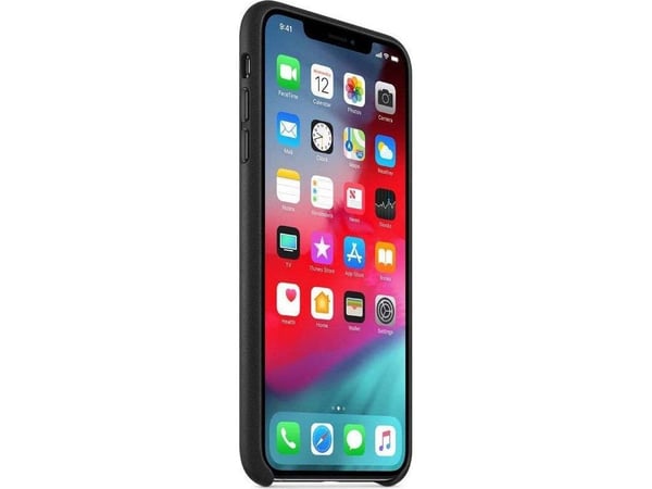 Hurtel ECO Leather ekologinen nahkakotelo iPhone 12 Pro Max musta