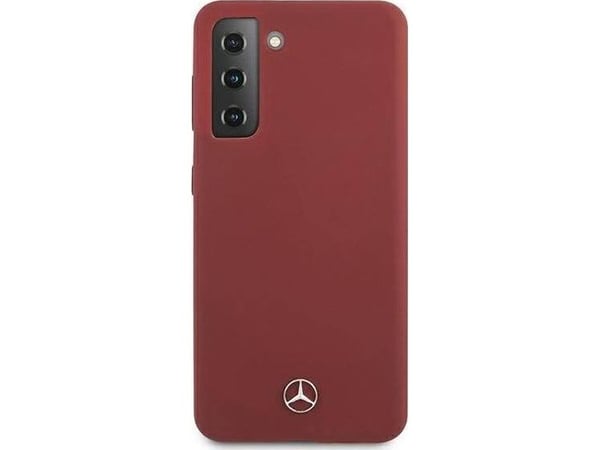 Mercedes Mercedes Mercedes MEHCS21MSILRE S21 + G996 punainen/punainen kovakotelo Silikoni linja