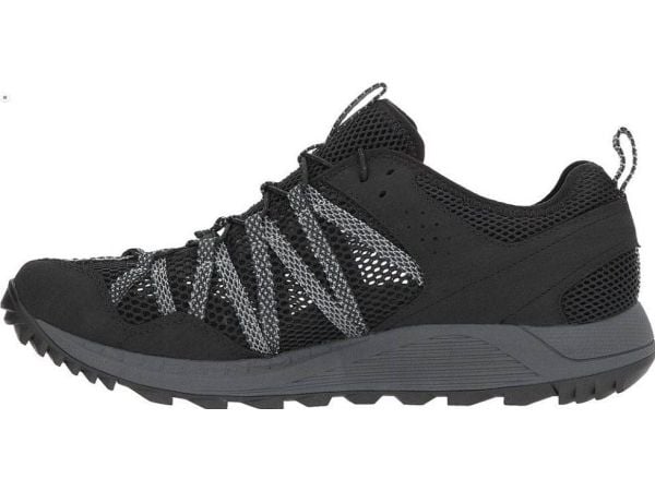 Merrell Wildwood Aerosport - vandringsskor, herr, svart/grå, 43