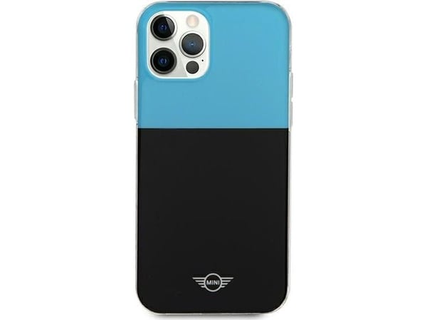 Mini Morris Mini MIHCP12MPCUCBLB iPhone 12/12 Pro 6,1\" blå hårt skal Color Block